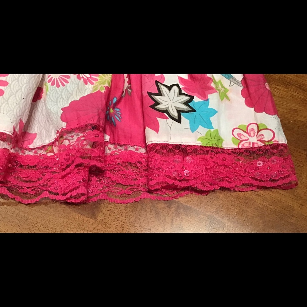 Women’s bright floral ZERO ZERO maternity skirt/ L - Picture 6 of 8
